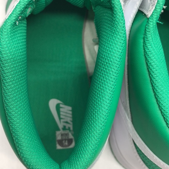 Men’s Nike Dunk Hi White/Green DV0829-300 USED Tried On Size 14 - Picture 8 of 13